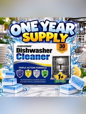 ❤️ 1 year supply Dishwasher Cleaner Tablets